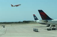 Barcelona International Airport, Barcelona Spain (LEBL) - Take off on rwy 25 L...... - by Holger Zengler