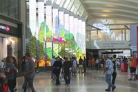 Los Angeles International Airport (LAX) - Interactive media inside the new Tom Bradley International Terminal taken on LAX Appreciation Day. - by speedbrds