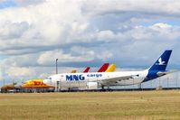 Leipzig/Halle Airport, Leipzig/Halle Germany (EDDP) - All the colors of apron 4 west...... - by Holger Zengler