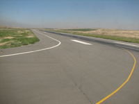 Xining Caojiabu Airport, Xining, Qinghai China (ZLXN) - Entrance to runway - by Neil Hawkins