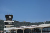 Skiathos Island National Airport - Skiathos Greece shot from A319 OY-KBT duing T/O R-02 10.8.13 - by leo larsen