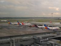 Manchester Airport, Manchester, England United Kingdom (EGCC) - Friday morning from an office window. - by Guitarist