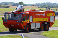 Cardiff International Airport - Cardiff Fire Truck #4 - by Chris Hall