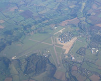 RAF Lyneham - taken from flight approaching London Heathrow 28 Sept 2011 about 07:30 hours - by Neil Henry