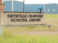 Smithville Crawford Municipal Airport (84R) - SIGN AT ENTRANCE TO SMITHVILLE-CRAWFORD MUNICIPAL AIRPORT - by dennisheal