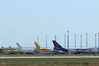 Leipzig/Halle Airport, Leipzig/Halle Germany (EDDP) - Colors of DHL Air Hub Leipzig...... - by Holger Zengler