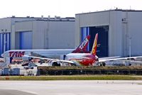 Snohomish County (paine Fld) Airport (PAE) - TAM B777 and Hainan B787 - by metricbolt