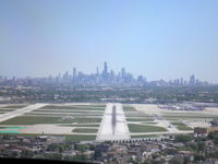 Chicago Midway International Airport (MDW) - On final into MDW - by Clyde Harrow