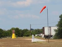 Thunderbird Southwest Airport (88TE) - Wind sock and wind direction indicator - by dennisheal