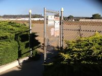 Lompoc Airport (LPC) - Security is not very tight here, this is open access gate next to the Comfort Inn. - by Teufel Wolf