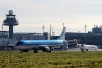 Hanover/Langenhagen International Airport, Hanover Germany (EDDV) - Franco-Dutch come and go on twy N..... - by Holger Zengler