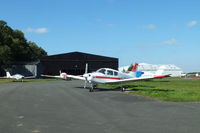 Leicester Airport, Leicester, England United Kingdom (EGBG) - some of the Leicestershire Aero Club fleet - by Chris Hall