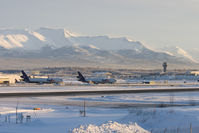 Ted Stevens Anchorage International Airport, Anchorage, Alaska United States (PANC) - Winter Day, -11F - by Clint Cottrell Jr.