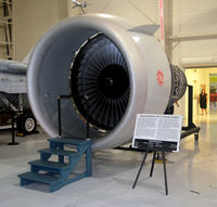 Blue Grass Airport (LEX) - GE CF-6 turbofan engine at the Aviation Museum of KY - by Ronald Barker