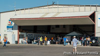 Double Eagle Ii Airport (AEG) - Bode Aviation Hanger during the 2013 EAA Chapter 179 Fly-in - by Roland Penttila