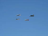 Camarillo Airport (CMA) - Local NAVIONS in flight over Rwy 26 - by Doug Robertson