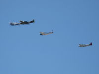 Camarillo Airport (CMA) - Local NAVIONS in flight over Rwy 26 - by Doug Robertson