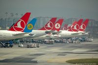 Istanbul Atatürk International Airport - Taken from the Fly Inn Shopping Mall. - by Carl Byrne (Mervbhx)