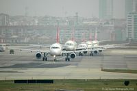 Istanbul Atatürk International Airport - Taken from the Fly Inn Shopping Mall. - by Carl Byrne (Mervbhx)