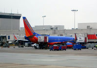 Hartsfield - Jackson Atlanta International Airport (ATL) - South West B737 at the gate, Atlanta - by Ronald Barker