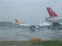 London Gatwick Airport, London, England United Kingdom (EGKK) - A rainy morning at Gatwick Airport outside London, England - by Ron Coates