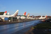 Bournemouth Airport, Bournemouth, England United Kingdom (EGHH) - B737s at European Aviation - by John Coates