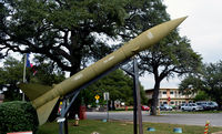 Mabry Ahp /ng/ Heliport (TX26) - Honest John Rocket, Lot 6758-3179, Texas Military Museum, Camp Mabry, TX - by Ronald Barker