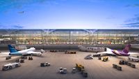 Soekarno-Hatta International Airport, Cengkareng, Banten (near Jakarta) Indonesia (WIII) - The new design of Soekarno-Hatta International Airport, Jakarta - Terminal 3 (will be opened in early 2015) - by NN