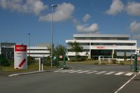Morlaix Ploujean Airport, Morlaix France (LFRU) - HOP! Brit Air Head Office, Morlaix-Ploujean Airport (LFRU-MXN) - by Yves-Q