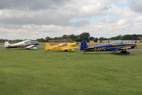 EGBR Airport - Breighton August 2013. - by Malcolm Clarke