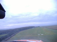 Compton Abbas Airfield - Final for 26 in Cessna 150 G-BDAI - by Andrew Todd