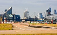 London City Airport - It's after noon on Sunday 8/12/2013 & LCY is opening up. - by Phil R Hamar