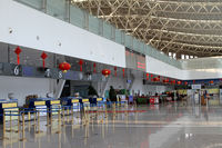 Kashgar Airport (Kashi Airport) - Terminal, Chenk-in area. - by feiruitao