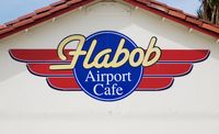 Flabob Airport (RIR) - New Cafe Logo - by Larry Van Dam