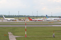 Vienna International Airport, Vienna Austria (LOWW) - 3 Specials in 1 pic - by Thomas Ranner