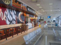 Port Elizabeth Airport - Inside departure lounge area of Terminal building - by Neil Henry