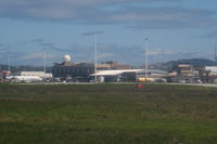 Port Elizabeth Airport - Terminal buildings from departing flight - by Neil Henry