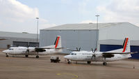 Rotterdam Airport, Rotterdam Netherlands (EHRD) - Rotterdam The Hague Airport . Fokker 50 , CityJet - by Henk Geerlings