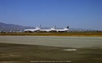 Mojave Airport (MHV) - Part of Eastern Airlines fleet in storage. - by J.G. Handelman