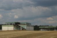 Dijon Darois Airport, Dijon France (LFGI) - North, end of runway: headquarters building of Apache Aviation, owner of the famous Breitling Jet Team (the L-39 are parked at Dijon-Longvic-LFSD airport) - by Thierry BEYL