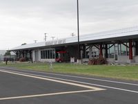 Boundry Bay Airport, Boundry Bay Canada (CZBB) - Terminal of Boundry Bay Airport  BC, ramp side - by Jack Poelstra