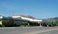 Kamloops Airport, Kamloops, British Columbia Canada (CYKA) - Terminal of Kamloops airport BC - by Jack Poelstra