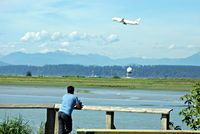 Vancouver International Airport, Vancouver, British Columbia Canada (YVR) - Watching JAL B787 departure to Narita - by metricbolt