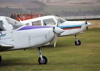 Dundee Airport, Dundee, Scotland United Kingdom (EGPN) - Tayside Aviation Cherokee close-up at Dundee - by Clive Pattle