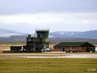 RAF Lossiemouth Airport, Lossiemouth, Scotland United Kingdom (EGQS) - The ATC buildings at RAF Lossiemouth EGQS - by Clive Pattle