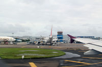 Malé International Airport - Seconds before takeoff onboard a Quatar Airways flight from Male to Doha - by Tomas Milosch