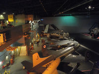 RNAS Yeovilton Airport, Yeovil, England United Kingdom (EGDY) - mock up of the Ark Royal flight deck at the FAA Museum, Yeovilton - by Chris Hall