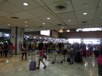 Ninoy Aquino International Airport, Manila Philippines (RPLL) - Chaotic check-in in the old Terminal 1 - by Micha Lueck