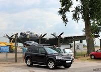 RAF Coningsby Airport, Coningsby, England United Kingdom (EGXC) - Car parking viewing area BBMF at RAF Coningsby - by Clive Pattle