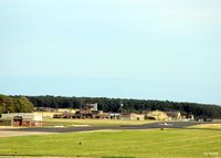 RAF Leuchars Airport, Leuchars, Scotland United Kingdom (EGQL) - A view from the hump towards the Tower complex at RAF Leuchars. The fast jet squadrons Nos 1 and 6, with their BAe Typhoons, have already vacated their HAS's and moved to RAF Lossiemouth leaving only the Tutors of the UAS. - by Clive Pattle